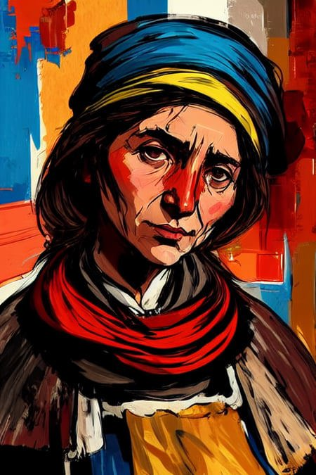 00222-2361147343-peasant woman, bandana, expressionism, , jagged lines, colorful background, digital painting.png